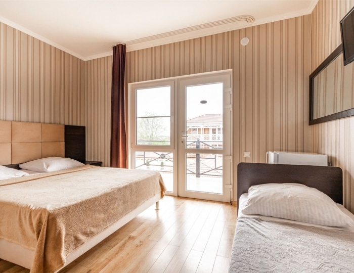 Стандарт 3-местный 1-комнатный стандарт - Отель «Райский уголок» Алахадзы