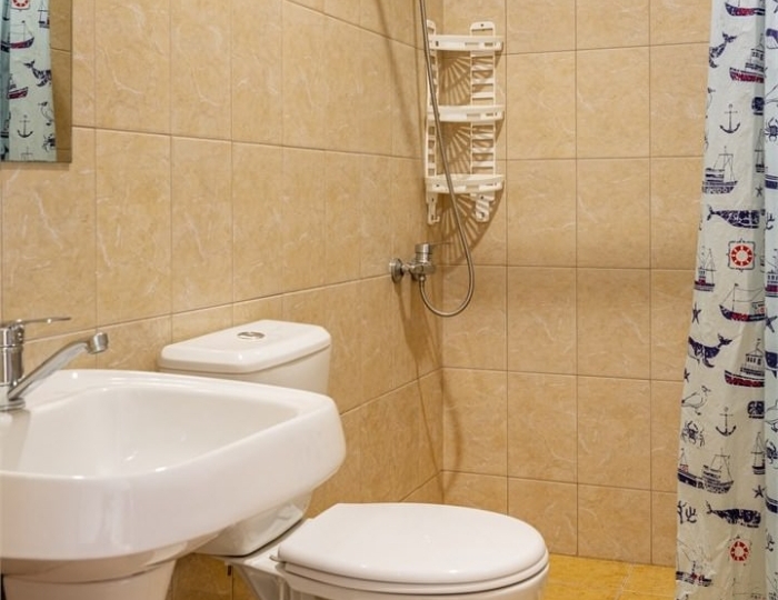 Улучшенный 3-местный 1-комнатный улучшенный - Отель «Райский уголок» Алахадзы