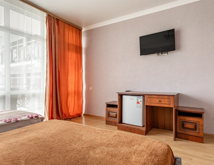 Улучшенный 4-местный 1-комнатный улучшенный - Отель «Райский уголок» Алахадзы